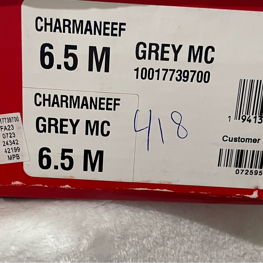 Style & Co Charmanee Grey Knee Boots Sz 6.5 BNWB - Picture 3 of 3
